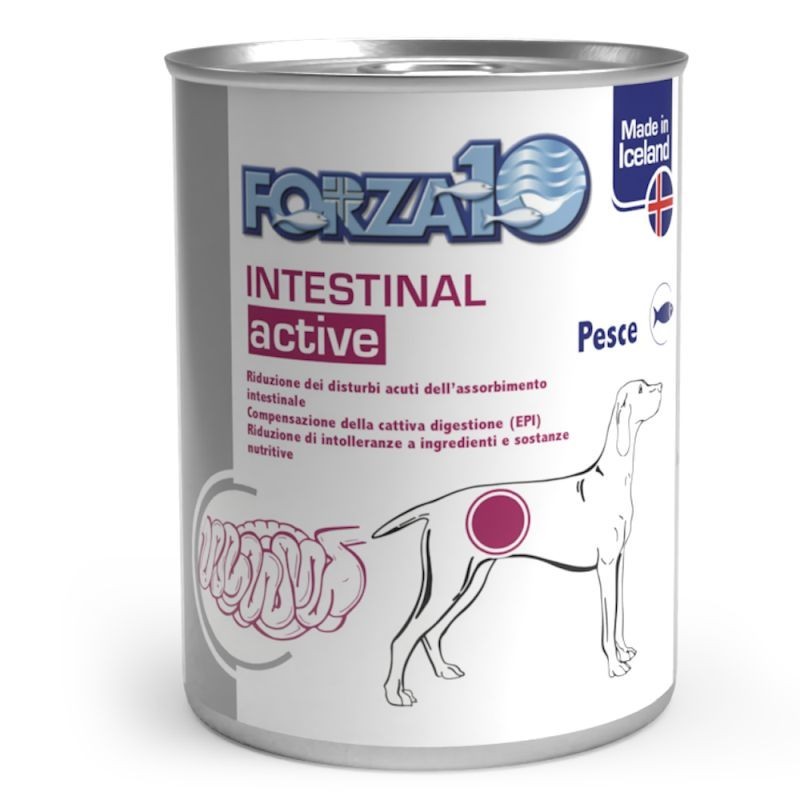 Forza10 Intestinal active Pesce - Cani Adulti 390 gr Forza10 Intestinal active Pesce - Cani Adulti 390 gr